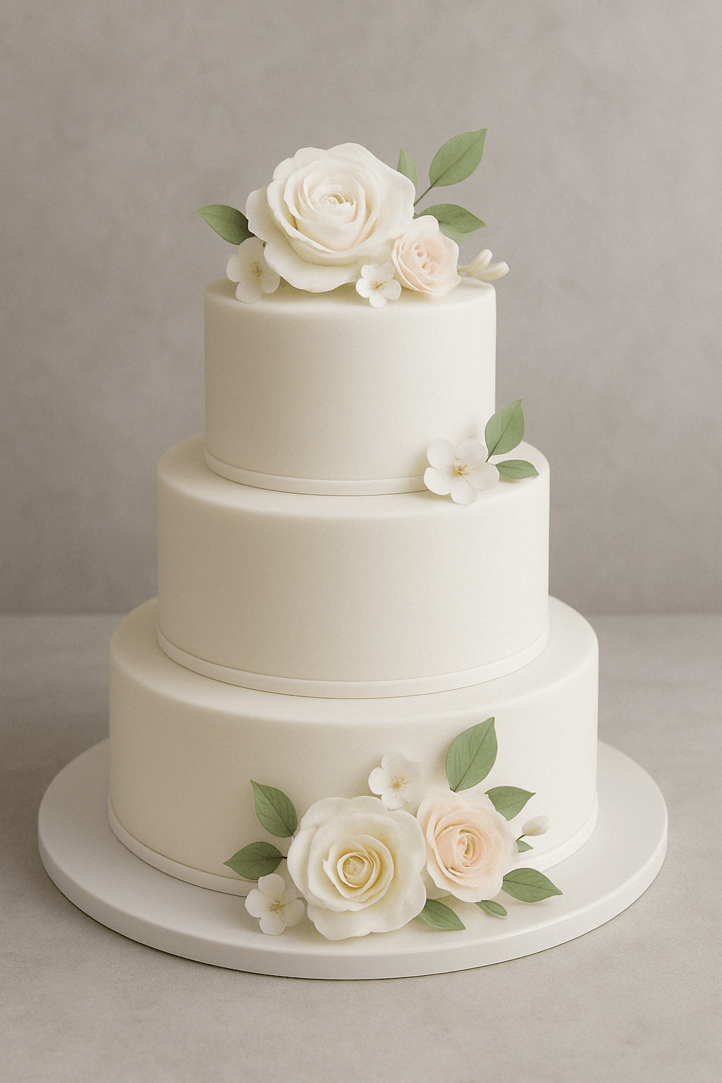 3-Tier Wedding Cake